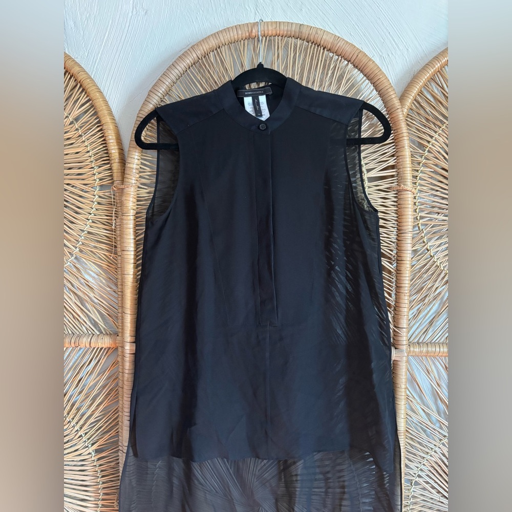 BCBGMAXAZRIA Priscilla Sleeveless Top